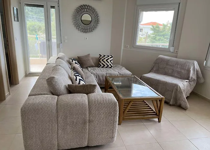 公寓 Beachfront Bliss 波利克罗诺